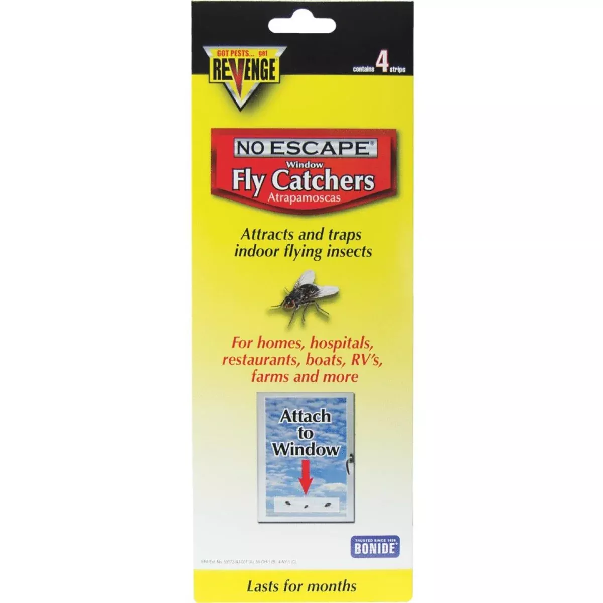 REVENGE Window/Screen Fly Catcher