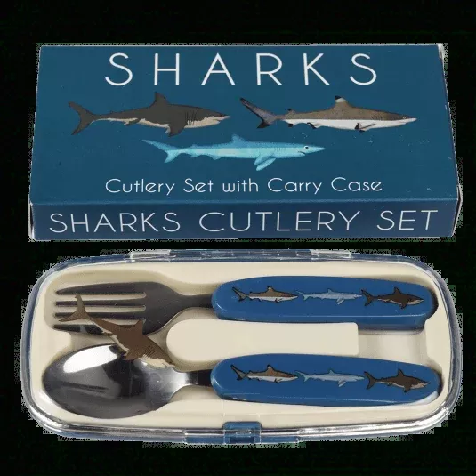Rex Children's Cutlery Set - Sharks