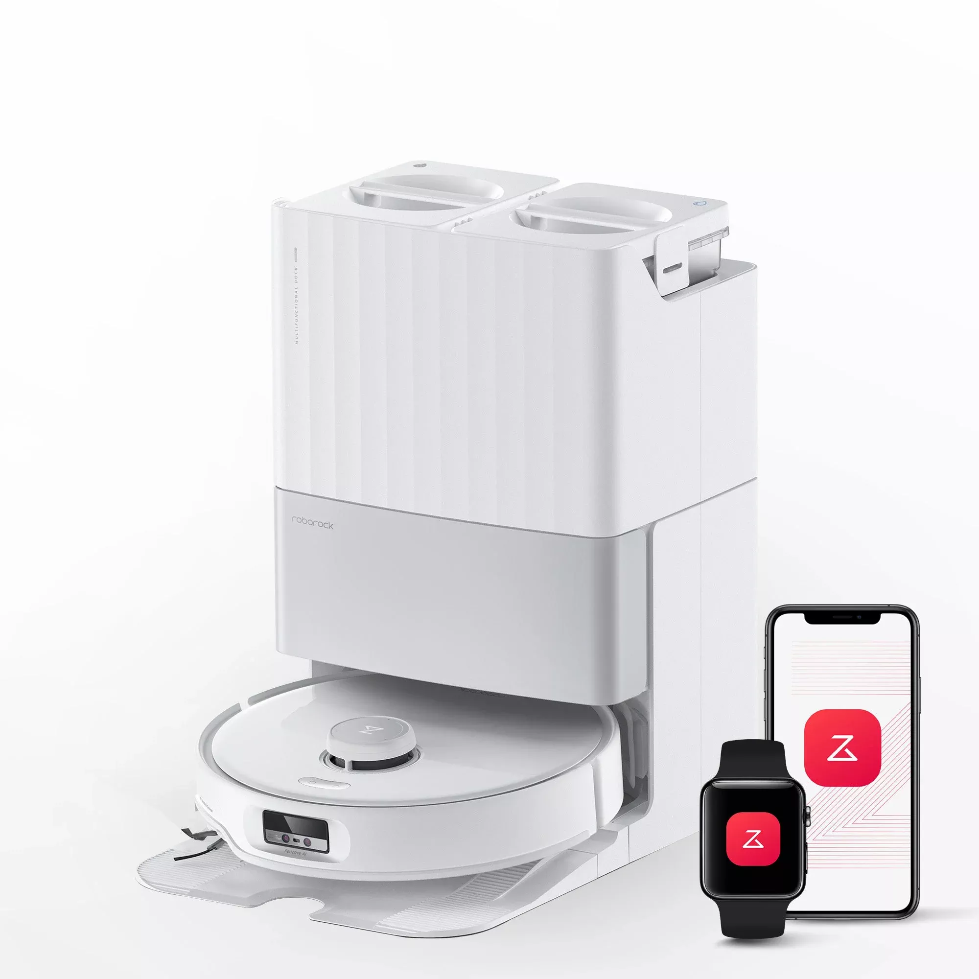 Roborock Qrevo Edge Robot Vacuum with Multifunctional Dock 3.0 (Upgraded from Qrevo Master)