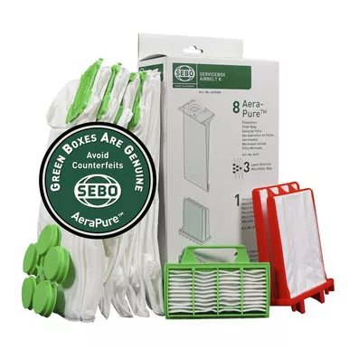 Service Box K (8 bags, microfilter, and exhaust filter)