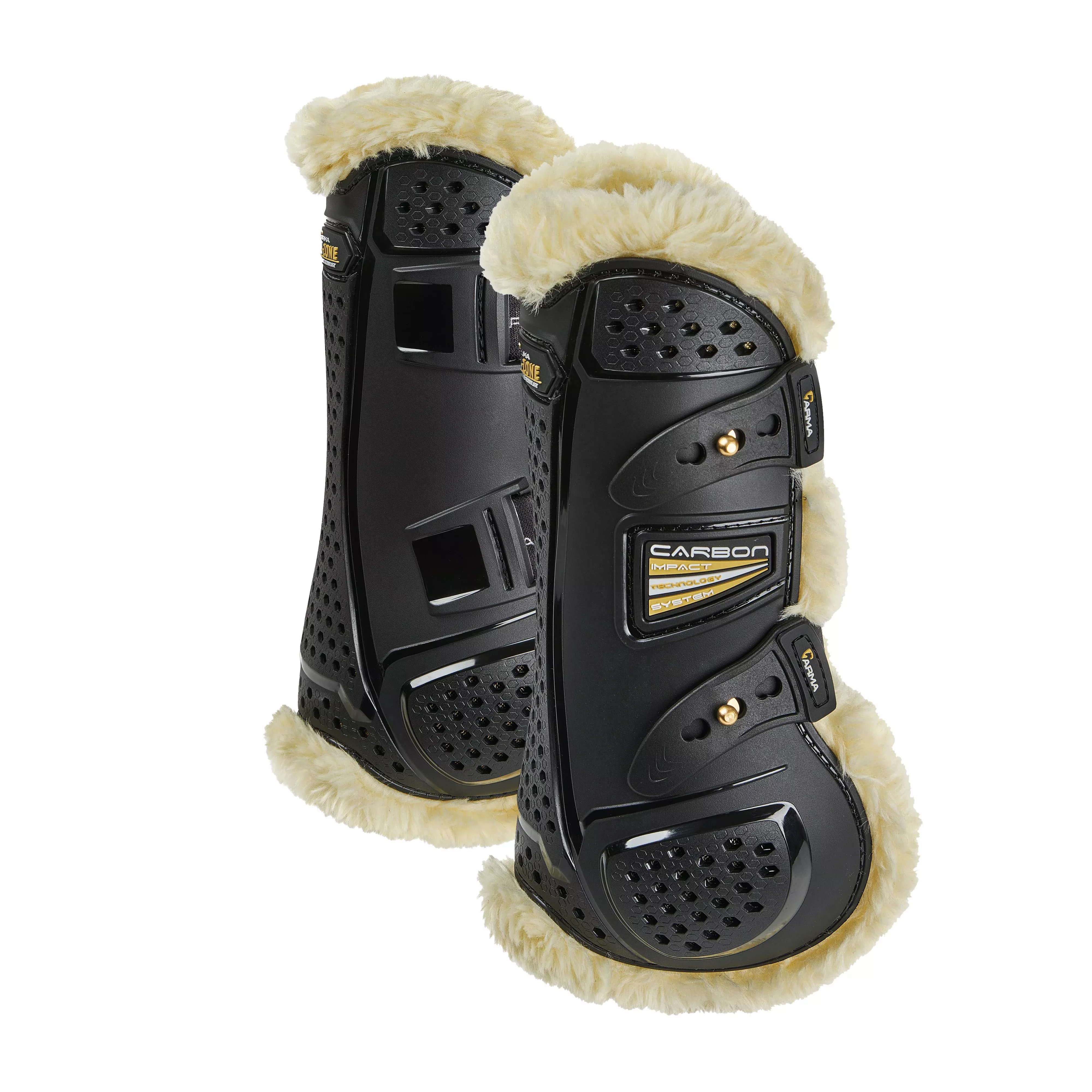 Shires ARMA OXI-ZONE Supafleece Tendon Boots, Front Legs