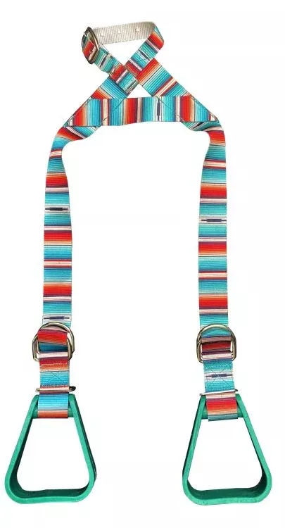 Showman Heavy Duty Nylon Buddy Stirrups