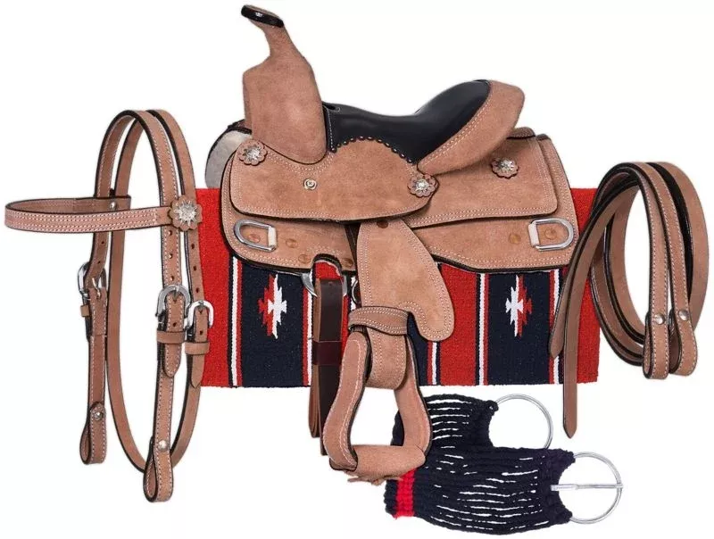 Silver Royal Miniature Training Saddle Package