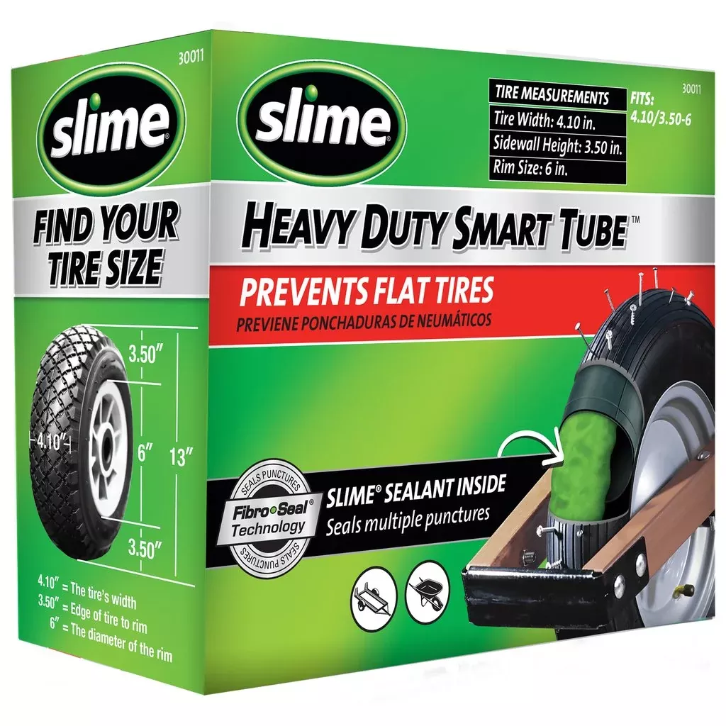 Slime Wheelbarrow Self-Sealing Inner Tubes (6")