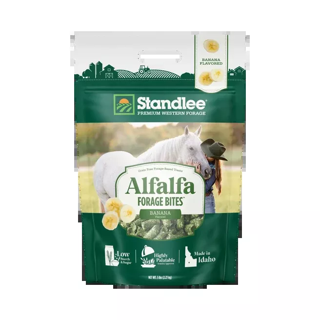 Standlee Alfalfa Forage Bites - Banana Flavored (5 lb)