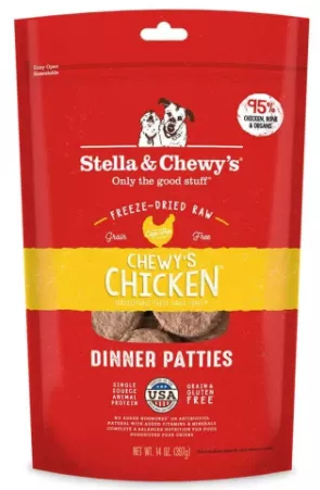 Stella & Chewy's Chicken Freeze-Dried Raw Dinner Patties