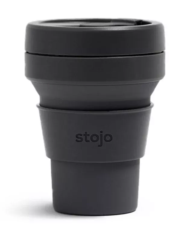 Stojo Collapsible Mug 12oz - Carbon