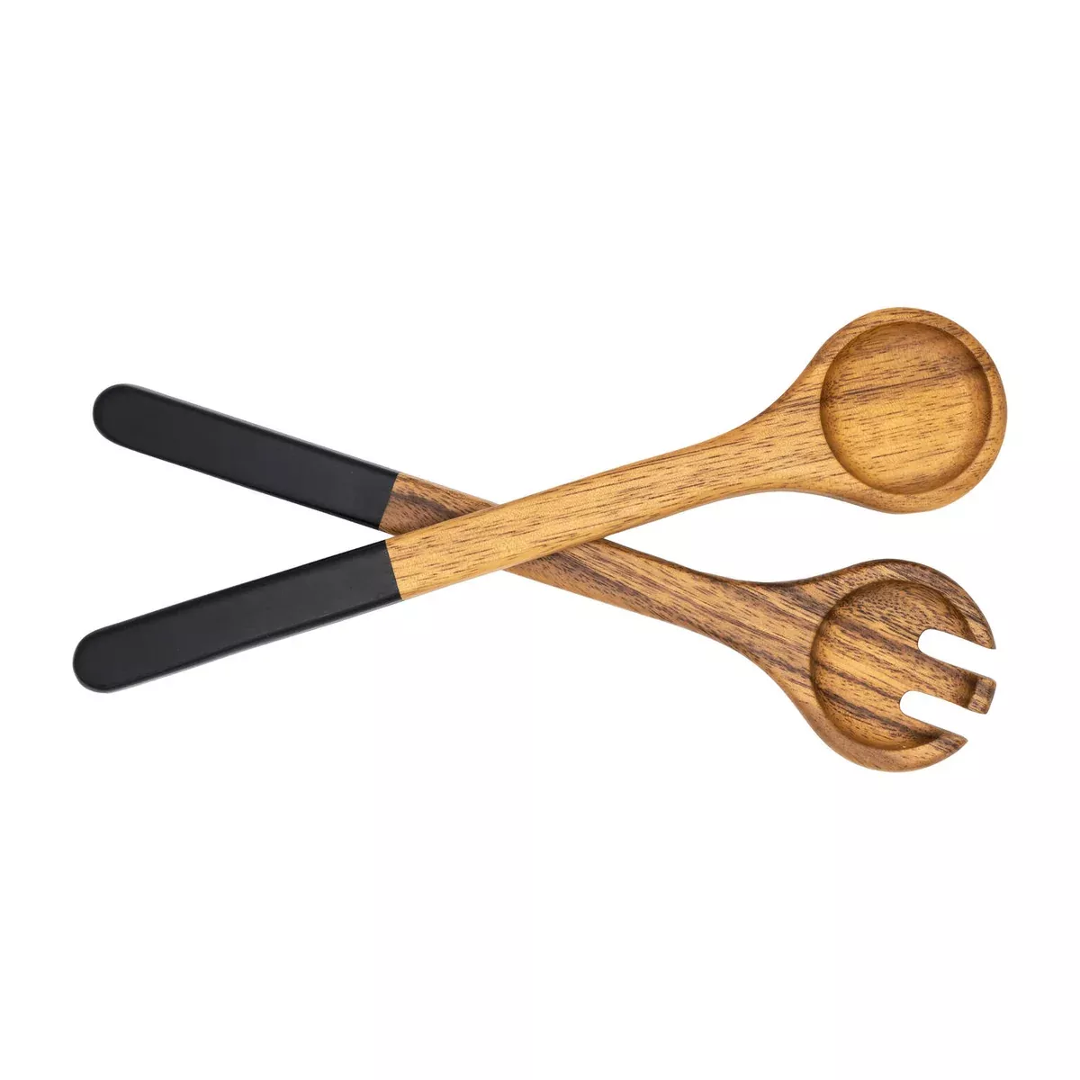 T&G Eclipse Salad Servers - Black