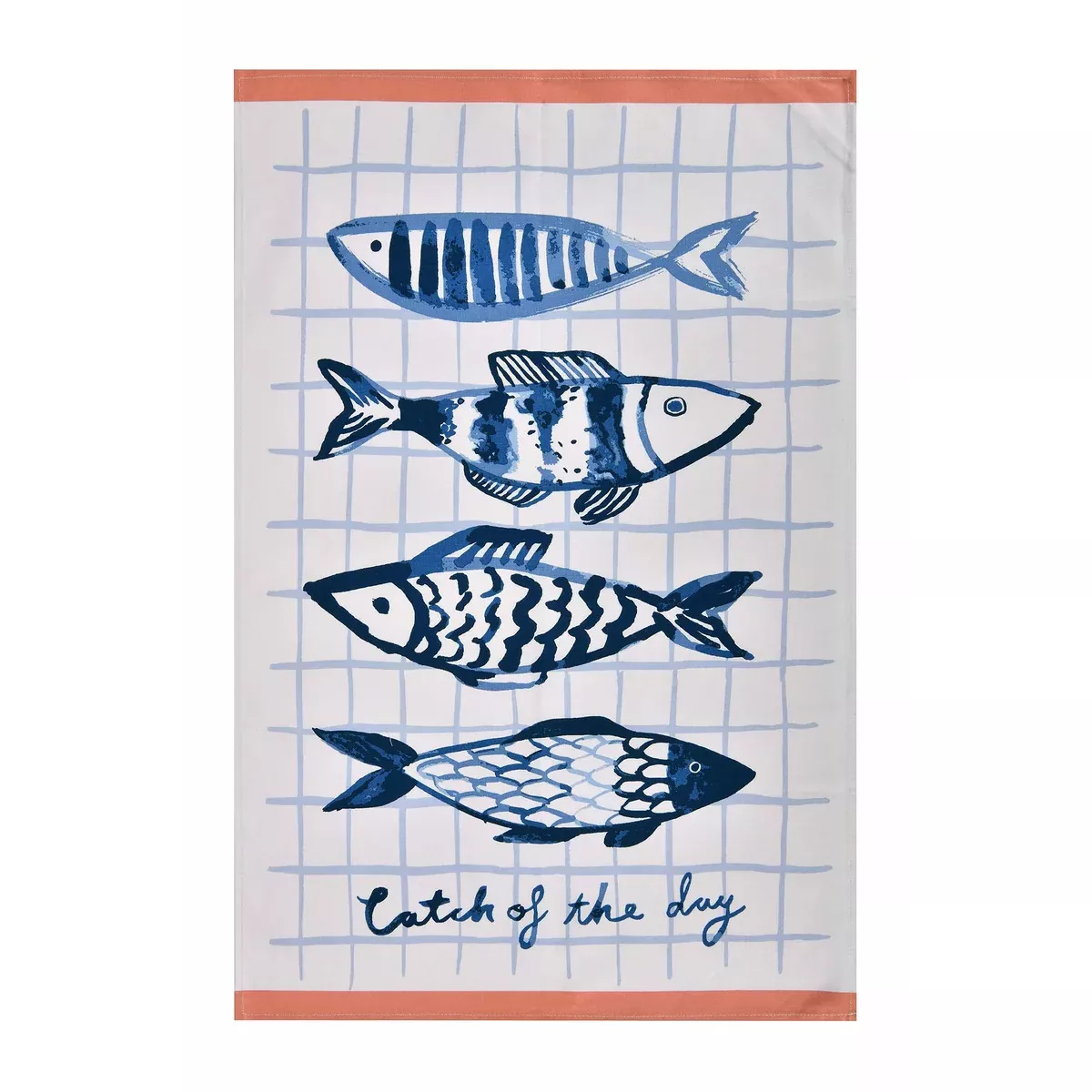 Ulster Weavers Tea Towel -Catch of the Day