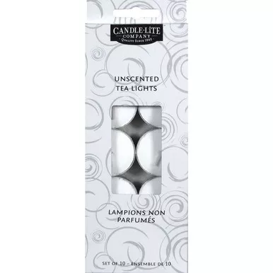 Unscented Tea Light Candles
