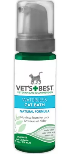 Vet's Best Waterless Cat Bath