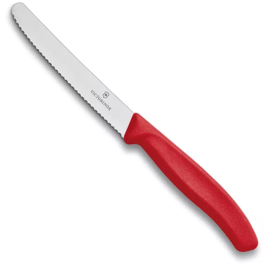 Victorinox Tomato And Sausage Knife 11Cm Red