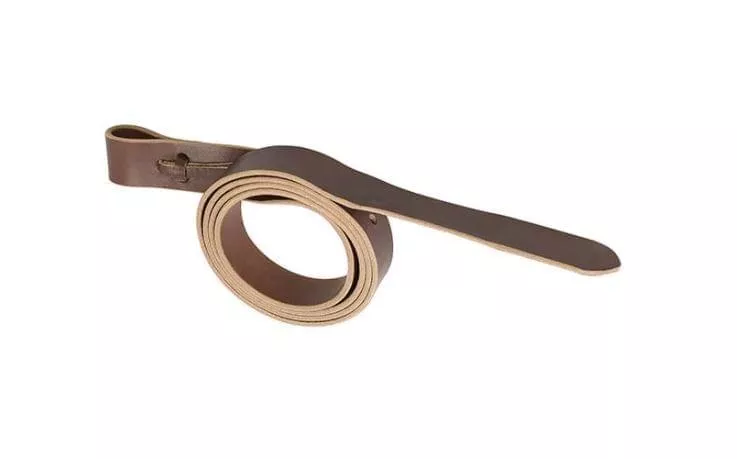 Weaver Leather 1-3/4" x 72" Latigo with Holes - Rich Brown