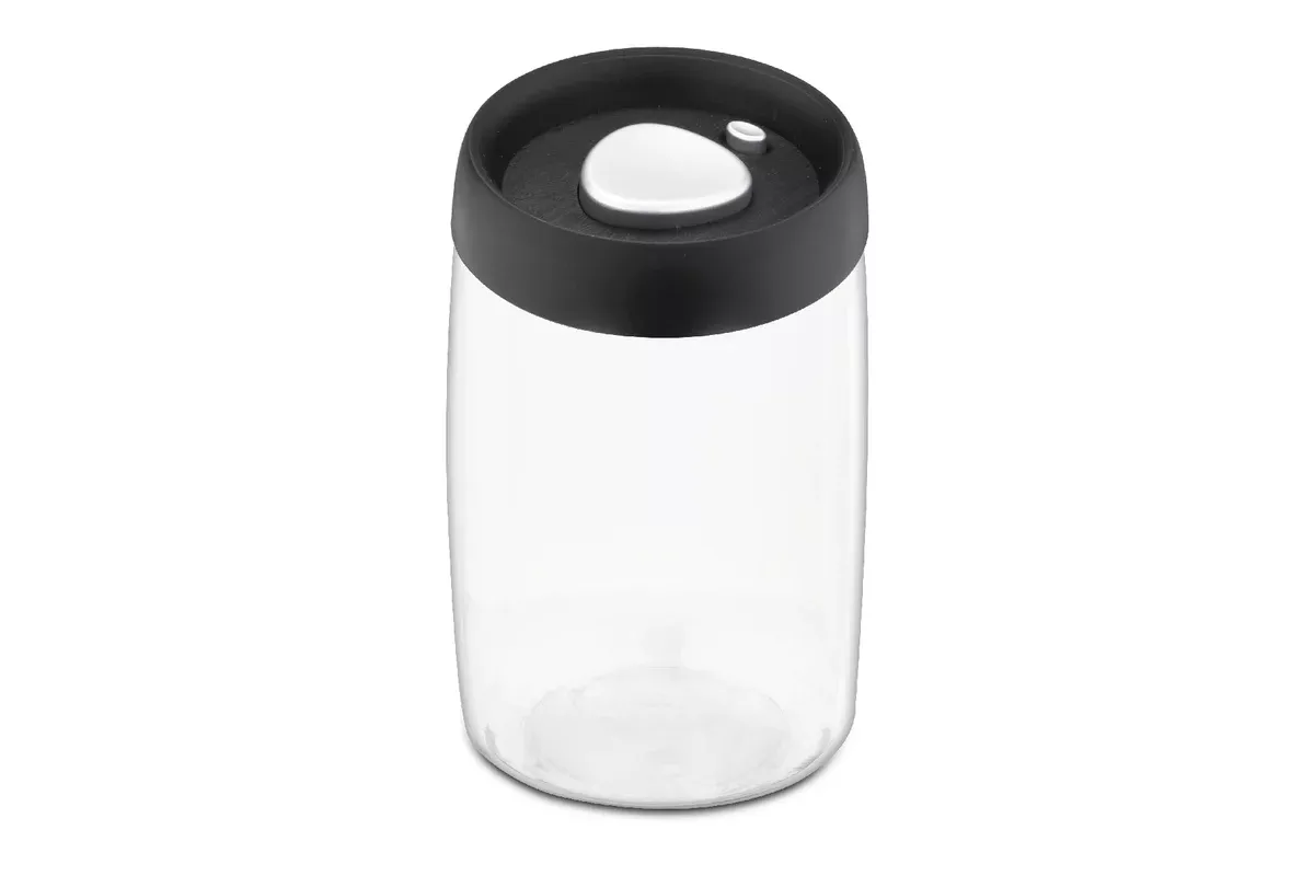 Weis Vacuum Borosilicate Glass Storage Jar -1.1Ltr