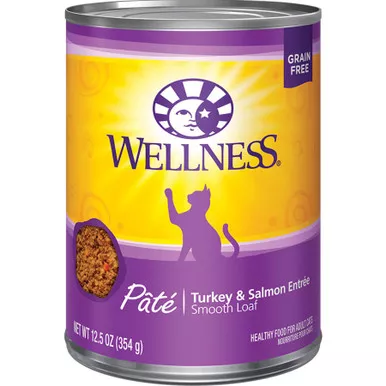 Wellness Complete Health Turkey & Salmon PateCat Can