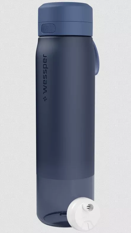 Wessper B2 Tritan Filter Bottle 1Ltr - Blue