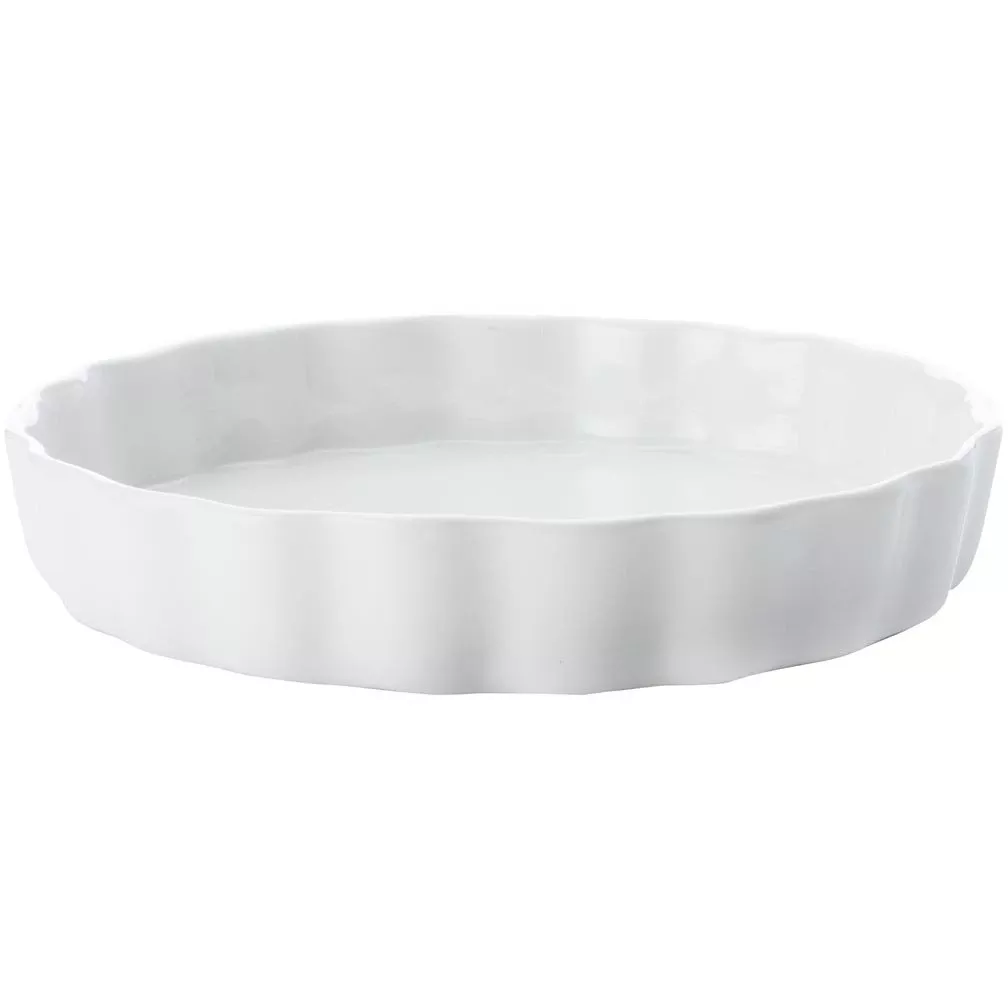 White Basics Flan Dish 13cm