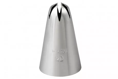 Wilton #2D Large Drop Flower Tip