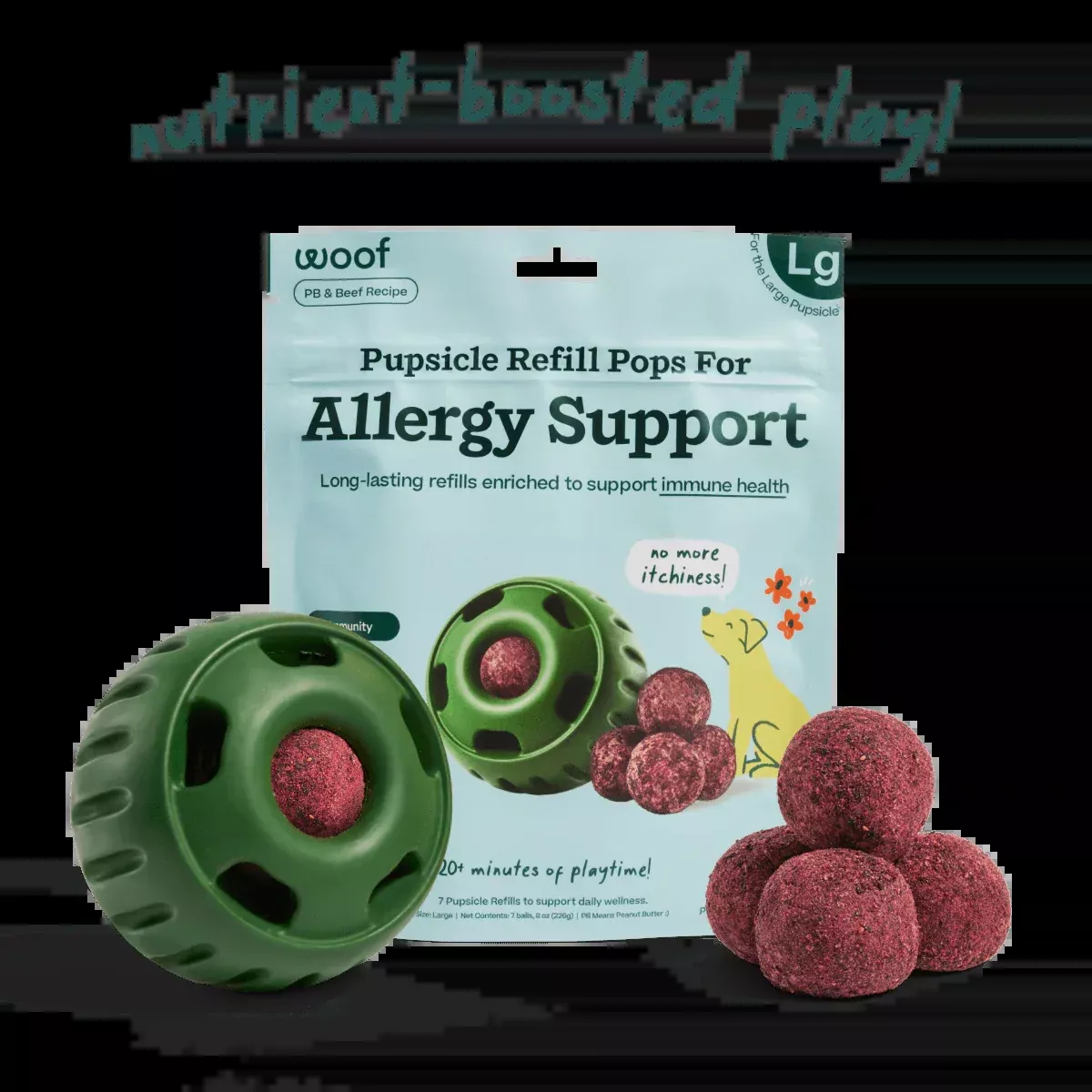 Woof Puspsicle Pops - Allergy & Immunity (Small 10ct)